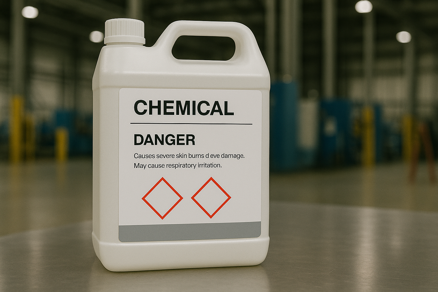 Rótulo para defensivos agrícolas com classificação toxicológica e pictogramas de segurança