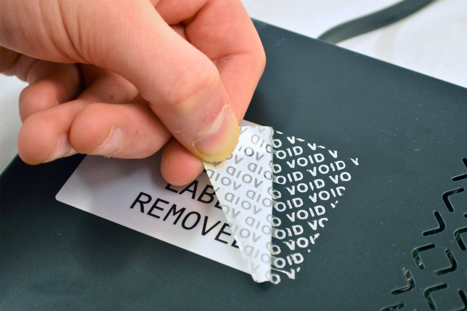 Etiquetas com funções extras aplicadas em processo de rastreabilidade