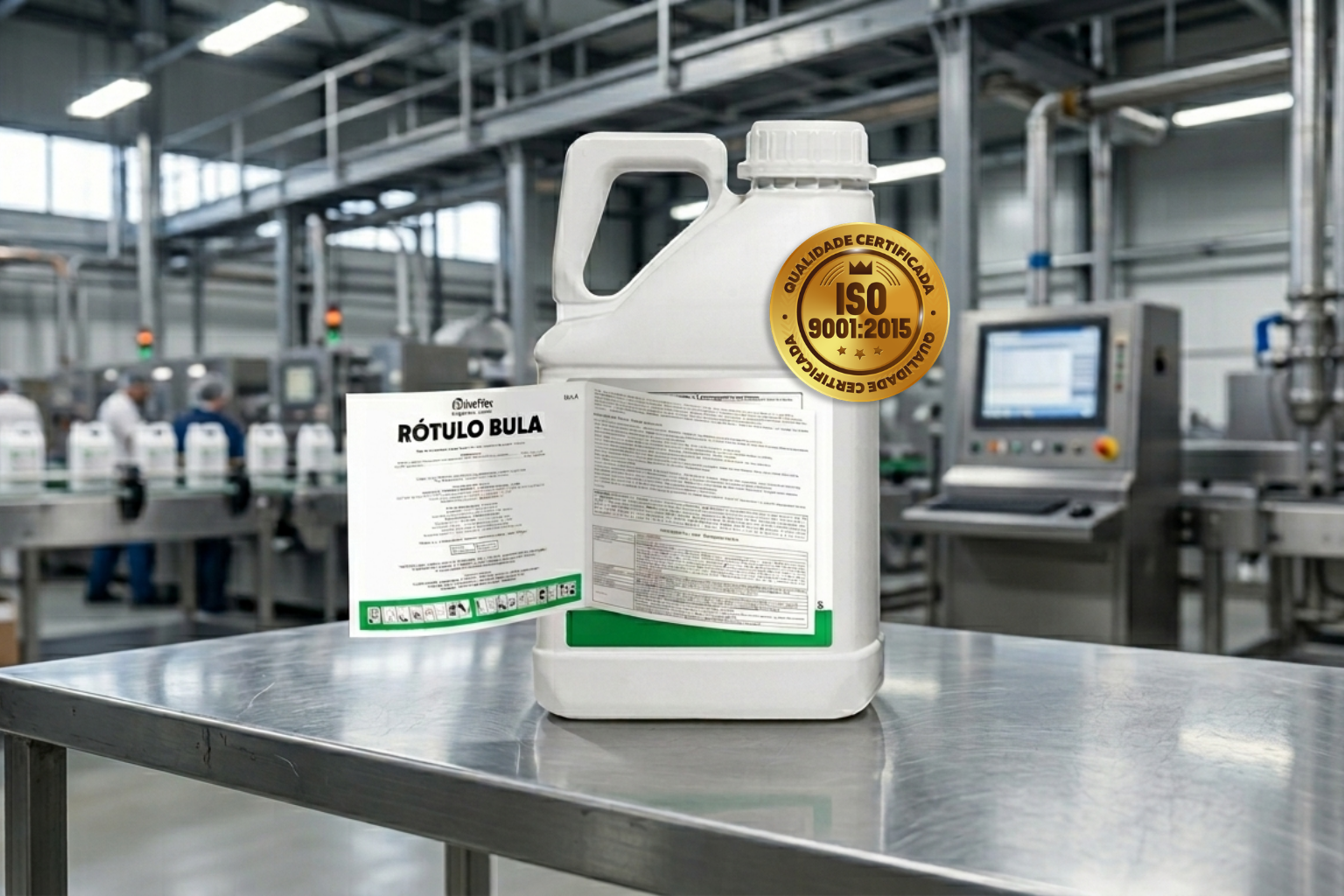 fornecedor ISO 9001 produzindo rótulos e etiquetas industriais com controle de qualidade